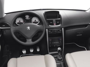 Peugeot 207 I Рестайлинг, Кабриолет — передняя панель