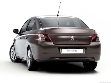 Peugeot 301 I, Седан — вид сзади слева