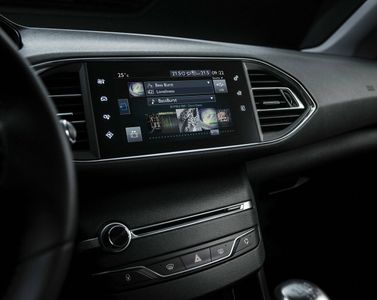 Peugeot 308 II, Хэтчбек 5 дв. — экран мультимедийной системы