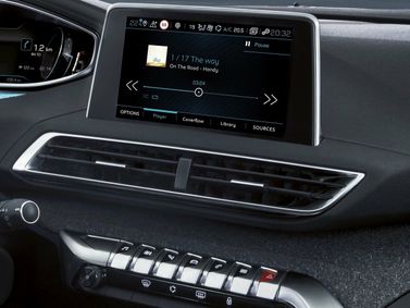 Peugeot 5008 II, Внедорожник 5 дв. — экран мультимедийной системы