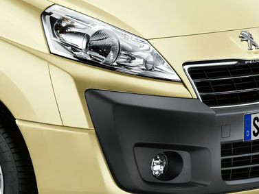 Peugeot Expert II Рестайлинг, Фургон — передняя часть автомобиля крупным планом