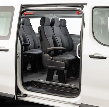 Peugeot Expert III, Минивэн — задние сиденья