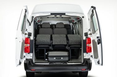Peugeot Expert III, Минивэн — багажное отделение