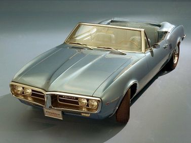Pontiac Firebird I، قابلة للتحويل — منظر أمامي أيمن