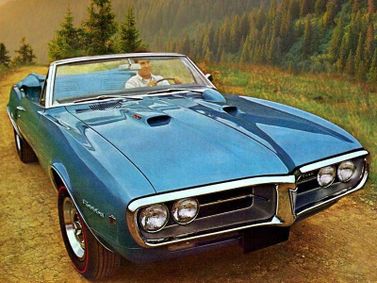 Pontiac Firebird I، قابلة للتحويل — منظر أمامي أيمن
