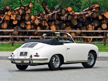 Porsche 356 IV (C), Кабриолет — вид сзади справа