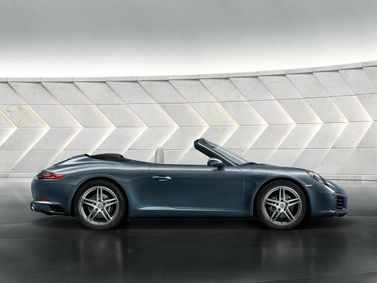 Porsche 911 VII (991.2) Рестайлинг, Кабриолет — вид справа