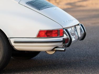 Porsche 912 I, Купе — задняя часть автомобиля крупным планом