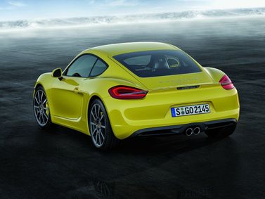 Porsche Cayman II (981), Купе — вид сзади слева