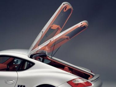 Porsche Cayman I (987) Рестайлинг, Купе — багажное отделение