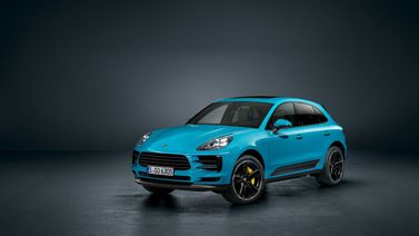 Porsche Macan I Рестайлинг, Внедорожник 5 дв. — вид спереди справа