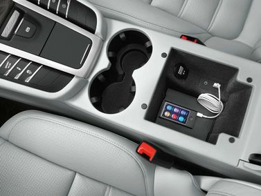 Porsche Macan I، دفع رباعي 5 أبواب — الكونسول الوسطي