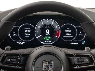 Porsche Panamera ثالثاً، ليفتباك — لوحة العدادات