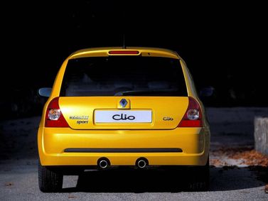 Renault Clio RS II Рестайлинг, Хэтчбек 3 дв. — вид сзади