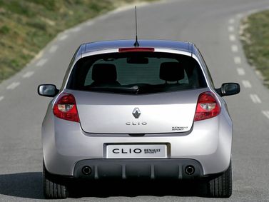 Renault Clio RS III, Хэтчбек 3 дв. — вид сзади