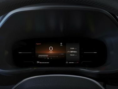Renault Kardian، هاتشباك 5 أبواب — لوحة العدادات