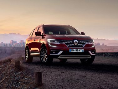 Renault Koleos II Рестайлинг, Внедорожник 5 дв. — вид спереди слева