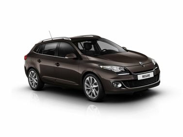 Renault Megane III Рестайлинг, Универсал 5 дв. — вид спереди справа