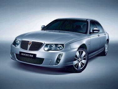 Roewe 750, Sedan — front three-quarter view