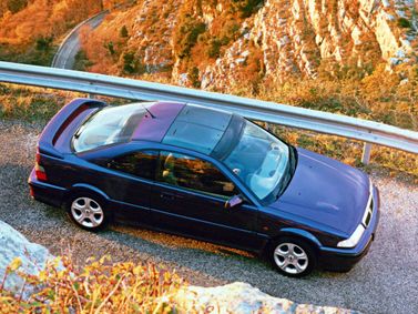 Rover 200 II (R8) Рестайлинг 2, Купе — вид спереди в три четверти