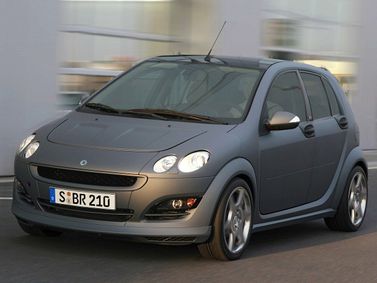 Smart Forfour I، هاتشباك 5 أبواب — منظر أمامي أيمن