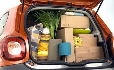 Smart Forfour II, Хэтчбек 5 дв. — багажное отделение