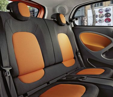 Smart Forfour II, Хэтчбек 5 дв. — задние сиденья