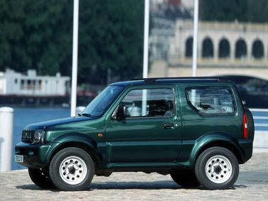 Suzuki Jimny III, Внедорожник 3 дв. — вид спереди слева