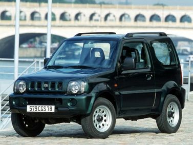 Suzuki Jimny III, Внедорожник 3 дв. — вид спереди слева