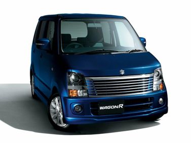 Suzuki Wagon R ثالثاً، هاتشباك 5 أبواب — منظر أمامي أيمن