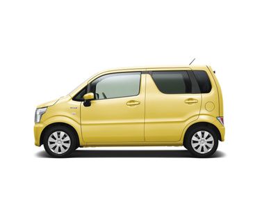 Suzuki Wagon R سادساً، هاتشباك 5 أبواب — منظر من الجانب الأيمن