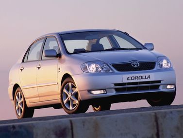 Toyota Corolla ix (e120، e130)، سيدان — منظر أمامي أيمن