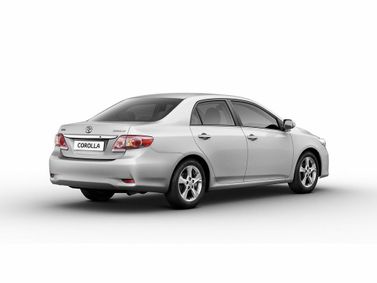 Toyota Corolla فيس ليفت X (E140، E150)، سيدان — منظر خلفي أيمن