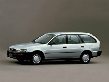Toyota Corolla سابعاً (E100)، واجون 5 أبواب — منظر أمامي أيسر