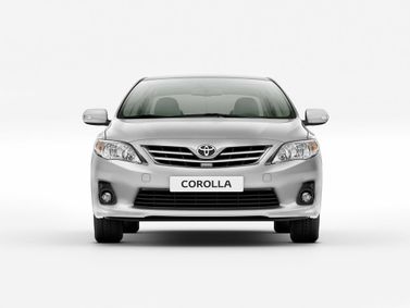 Toyota Corolla فيس ليفت X (E140، E150)، سيدان — منظر أمامي
