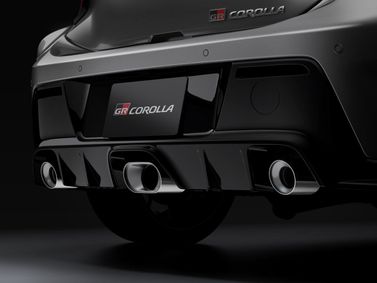 Toyota Corolla عملية فيس ليفت XII (E210)، هاتشباك 5 أبواب GR — الجزء الخلفي من السيارة عن قرب