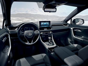 Toyota RAV4 V (XA50)، دفع رباعي 5 أبواب — لوحة القيادة