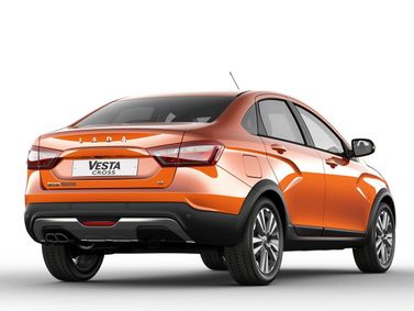 LADA (VAZ) Vesta I، سيدان Cross — منظر خلفي أيمن