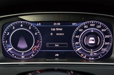 Volkswagen Golf R فيس ليفت السابع، هاتشباك 5 أبواب — لوحة العدادات