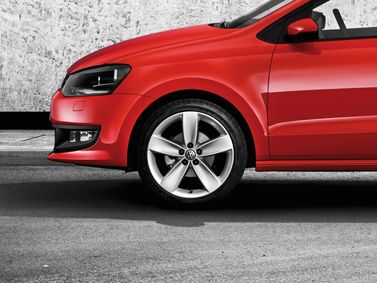 Volkswagen Polo V, Hatchback 5 dr. — front-left view