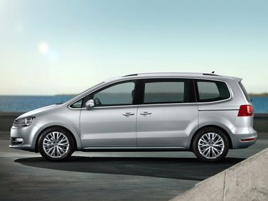 Volkswagen Sharan II, Минивэн — вид слева