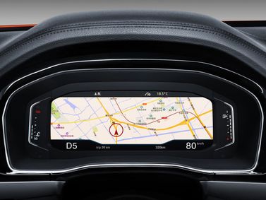 Volkswagen Teramont I، دفع رباعي 5 أبواب X — لوحة العدادات