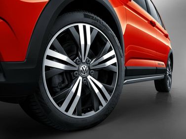 Volkswagen Touran II, Compact Van Cross L — wheel rim