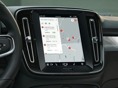 Volvo EX40, Внедорожник 5 дв. — экран мультимедийной системы