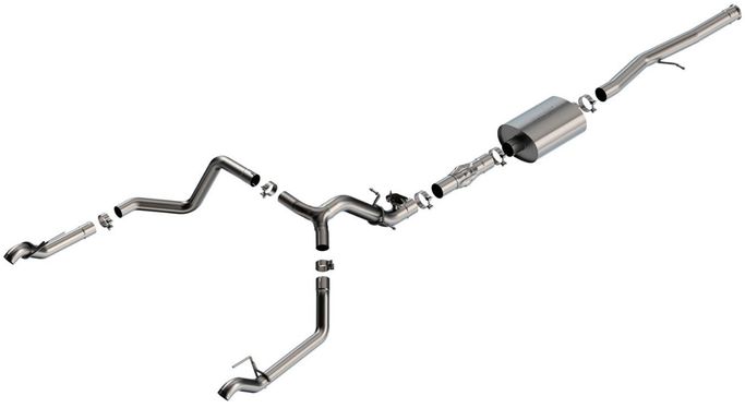 BOR-140996, Borla ATAK Cat-Back Systems for 2025 SIERRA 1500, SILVERADO 1500 - 140996 в ОАЭ, Дубай. Состояние - новое. Цена 7 250 AED. Фото, контакты продавца | AUTO.AE