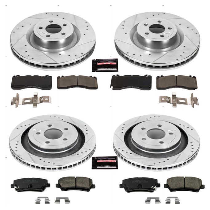 PWR-K6810, PowerStop Z23 Evolution Sport Brake Upgrade Kits for 2015-2023 MUSTANG - K6810 in UAE, Dubai. Condition - new. Price 2,980 AED. Photo, seller contacts | AUTO.AE