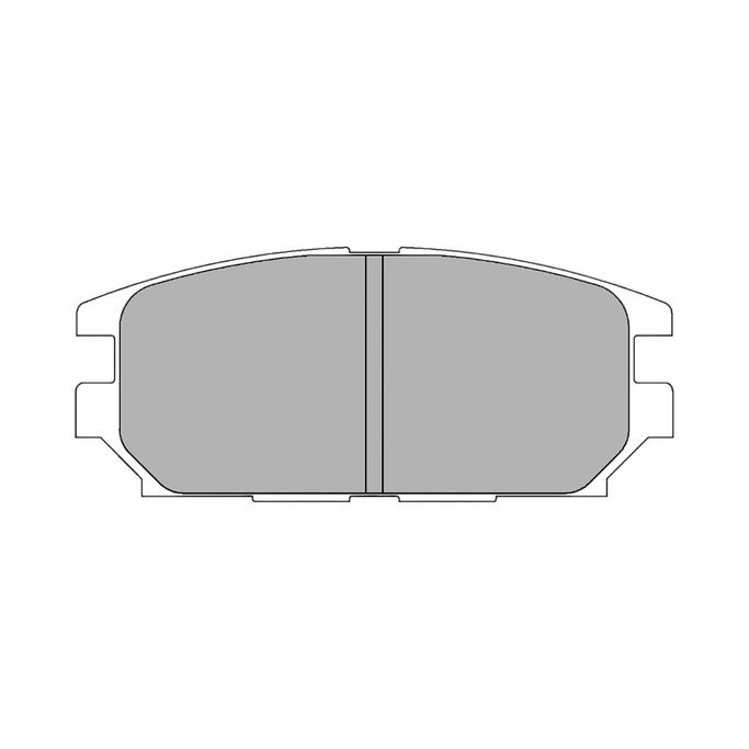 FCP1280X, FERODO FCP1280X Rear Brake Pads DS2.11 for MITSUBISHI Lancer Evo VI / VII / Montero / Pajero في الإمارات العربية المتحدة, دبي. Condition - new. Price ⁦510 AED⁩. Photo, seller contacts | AUTO.AE