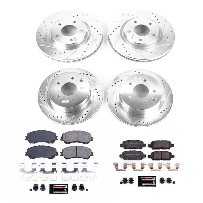 PWR-K7035, PowerStop Z23 Evolution Sport Brake Upgrade Kits for 2014-2020 ROGUE, 2017-2022 ROGUE SPORT - K7035 in UAE, Dubai. Condition - new. Price ⁦1,560 AED⁩. Photo, seller contacts | AUTO.AE