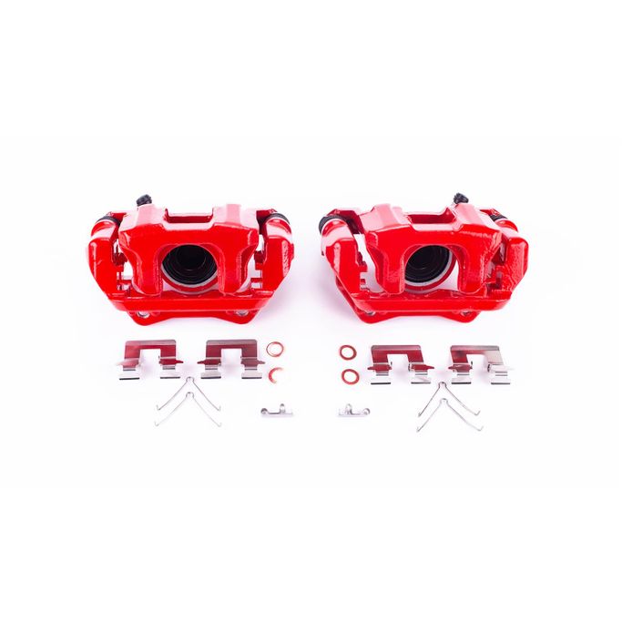 PWR-S7142, PowerStop Performance Powdercoated Brake Calipers for 2014-2016 MDX, 2016-2022 PILOT, 2017-2020 RIDGELINE - S7142 в ОАЭ, Дубай. Состояние - новое. Цена 1 020 AED. Фото, контакты продавца | AUTO.AE