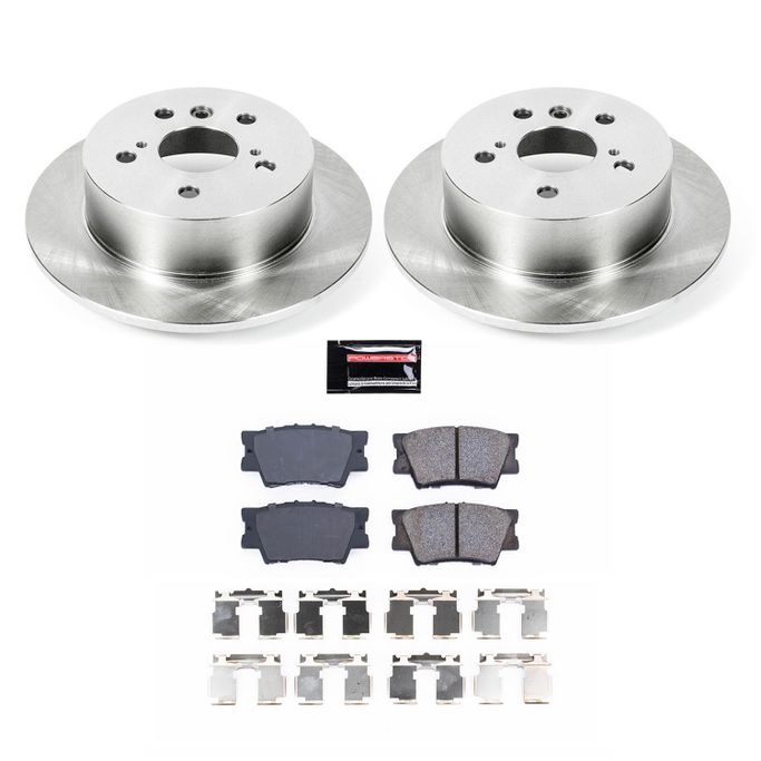 PWR-KOE3068, PowerStop Z17 Evolution Plus Stock Replacement Brake Kits for 2008-2012 AVALON, 2007-2011 CAMRY, 2007-2012 ES350 - KOE3068 in UAE, Dubai. Condition - new. Price 460 AED. Photo, seller contacts | AUTO.AE